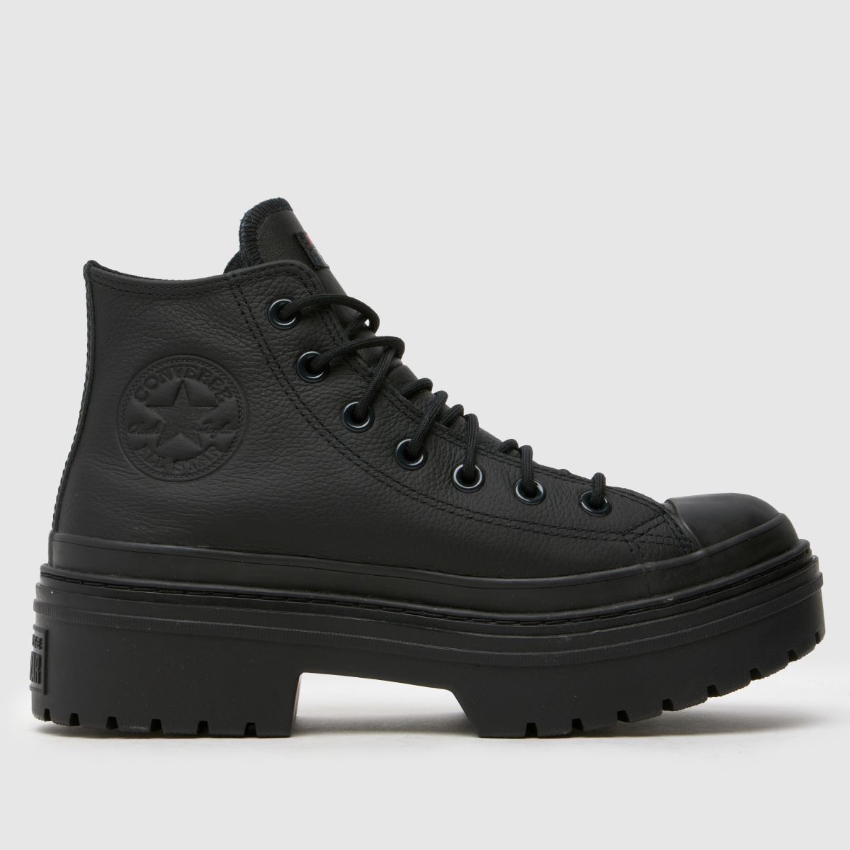 Converse All Star Lugged sarkú cipők fekete színben