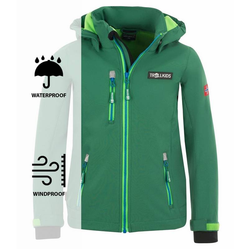 Trollkids Preikestolen Softshelljacke Kinder
