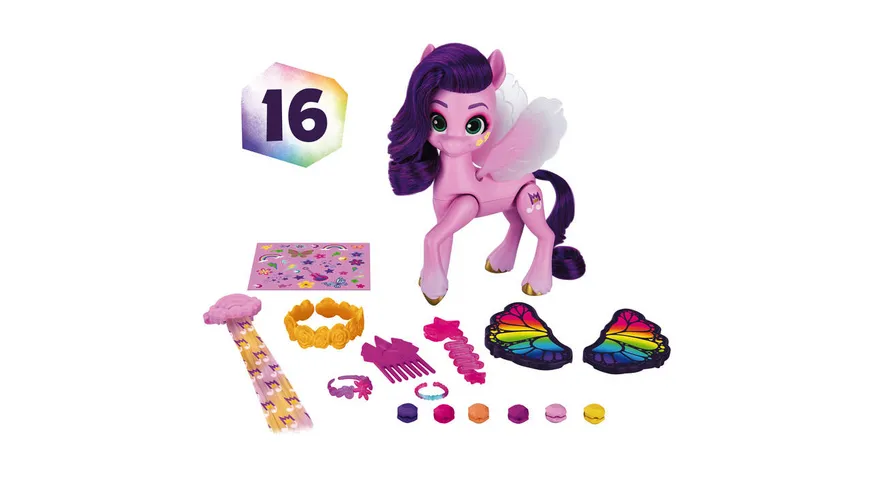 Hasbro - My Little Pony Festival-Styling Ponys, 1 Stück, sortiert