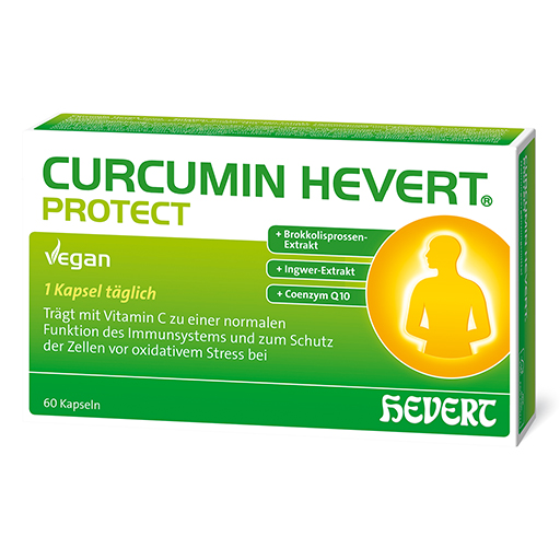 CURCUMIN HEVERT Protect Kapseln  60 St  Kapseln