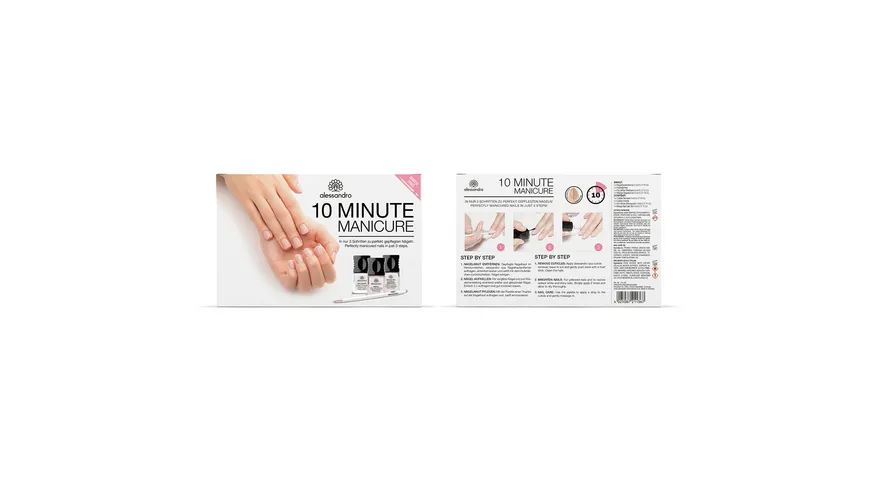 alessandro 10 Min Manicure Geschenkpackung