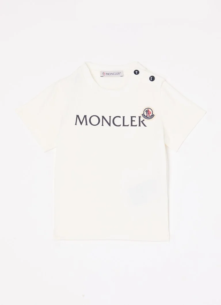 Tricou Moncler cu logo imprimat