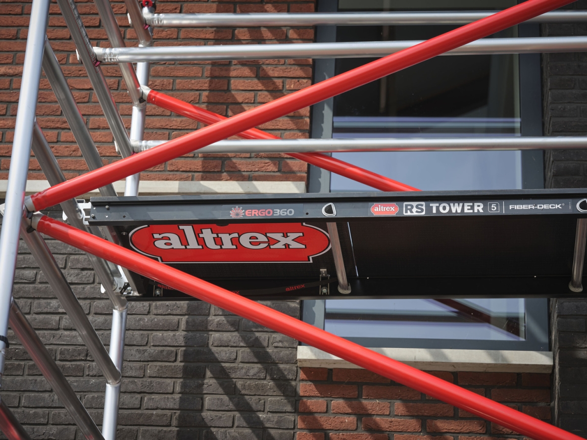 Altrex T525015 RS TOWER 52-S 9,2m wysokość robocza Drewno 2,45 Safe-Quick