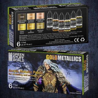 Metallic Farbset - Gold (6)
