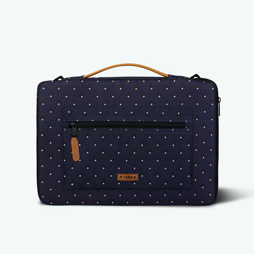 La Défense 13/14 inch navy blue laptop sleeve