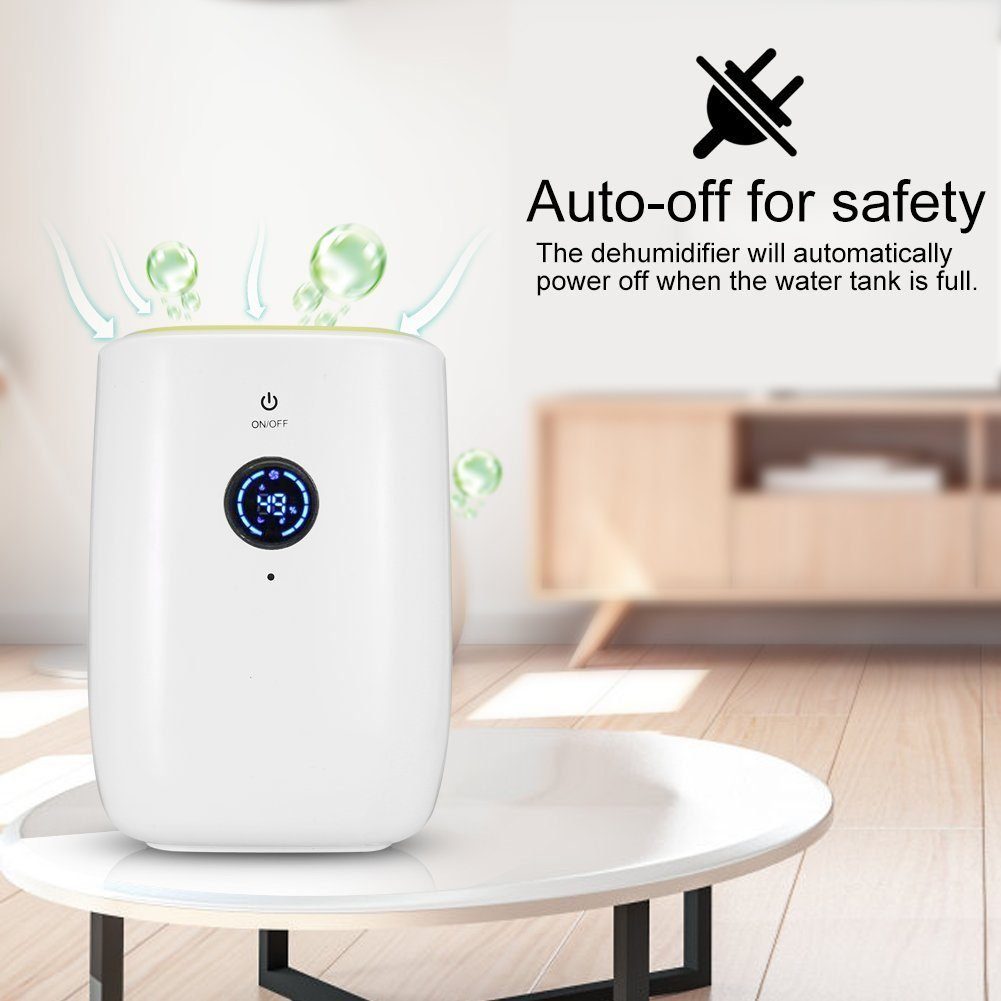 AUKUU Luftentfeuchter Luftentfeuchter 22W Mini Tragbarer Elektrischer Luftentfeuchter mit