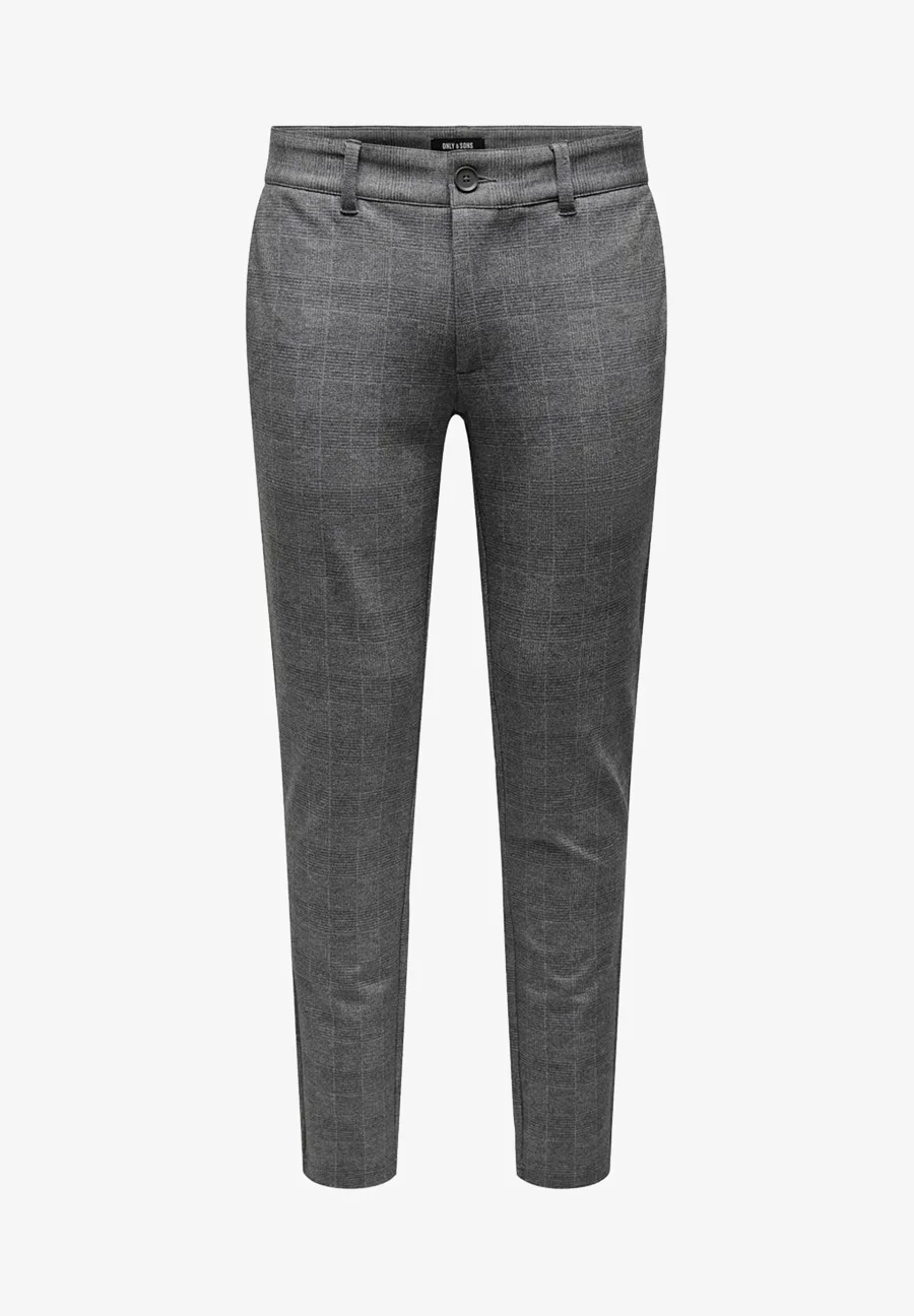 Only & Sons ONSMARK CHECK PANTS - Pantalones