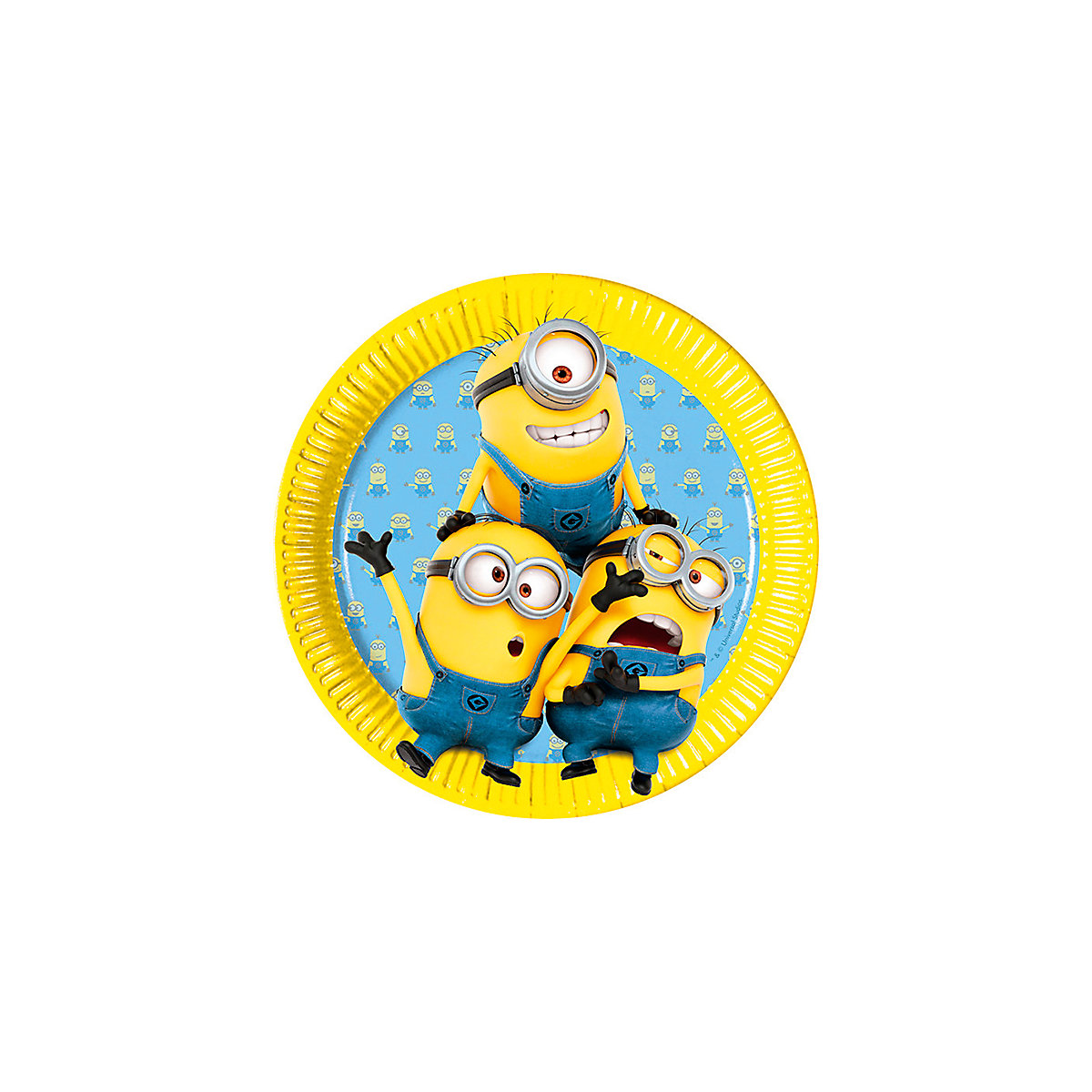 Pappteller Minions Lovely 23 cm, 8 Stück