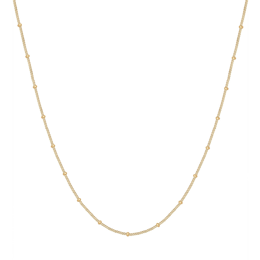 Elli Elli Collier Femmes Boule Basique Classique Fine en Argent Sterling 925 Bijoux