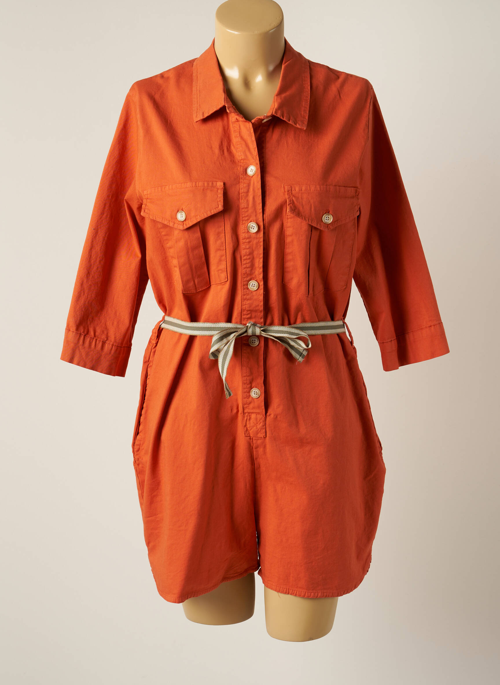 Pako Litto Combi Shorts Femme couleur orange