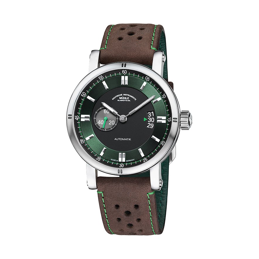 Mühle-Glashütte Herrenuhr Teutonia Sport II Racing Green