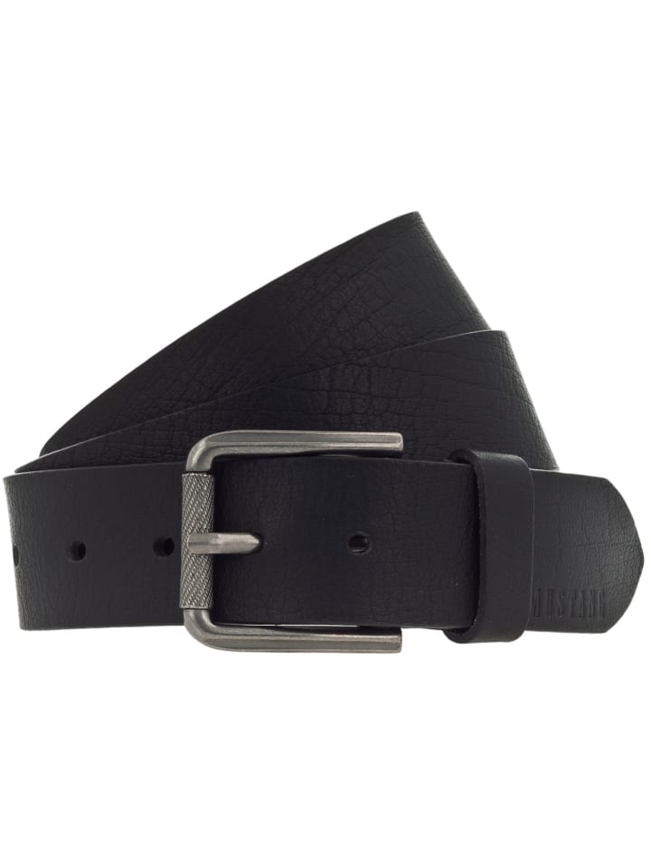 Mustang Gürtel schwarz günstig kaufen
