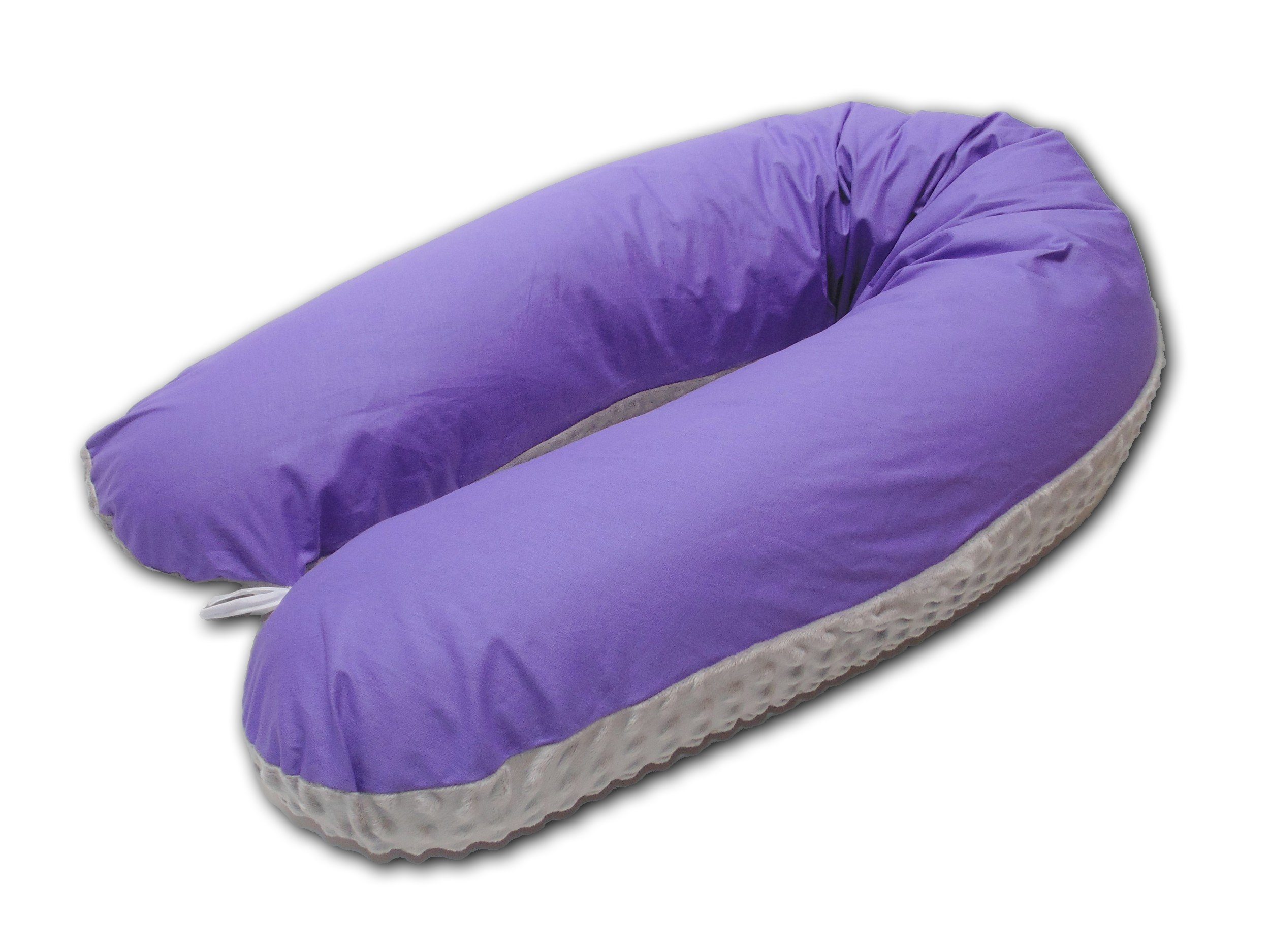 Loolay Stillkissen Schwangerschaftskissen Stillkissen MINKY/ Baumwolle XXL 170 cm, WEICH Bunt Lagerungskissen Seitenschläferkissen ink.Bezug 170 cm von LOOLAY®, Bezug abnehmbar mit Reißverschluss!, 100% Europäische Stoffe und Kleinserien-Nähen