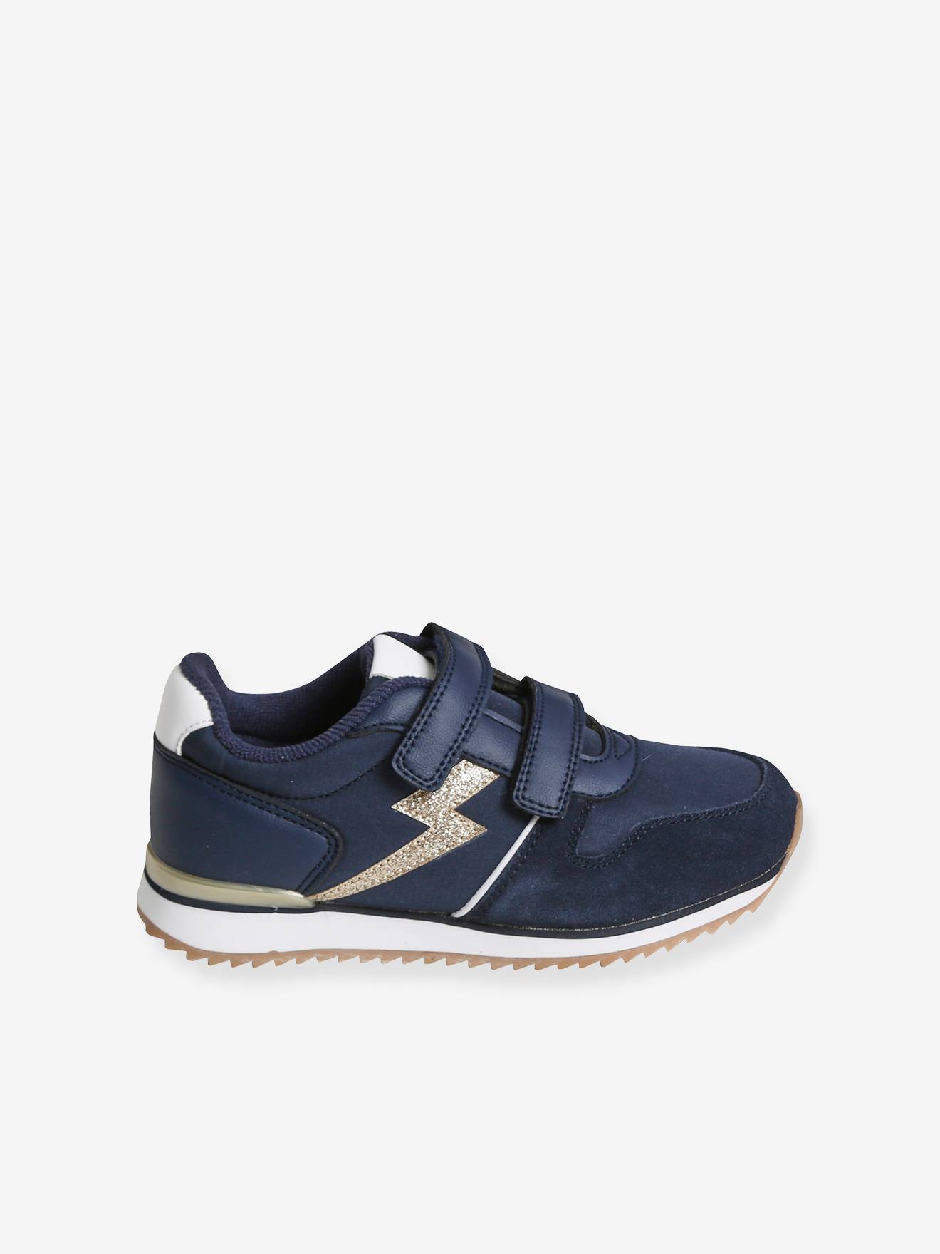 Vertbaudet Mädchen Klett-Sneakers - marine