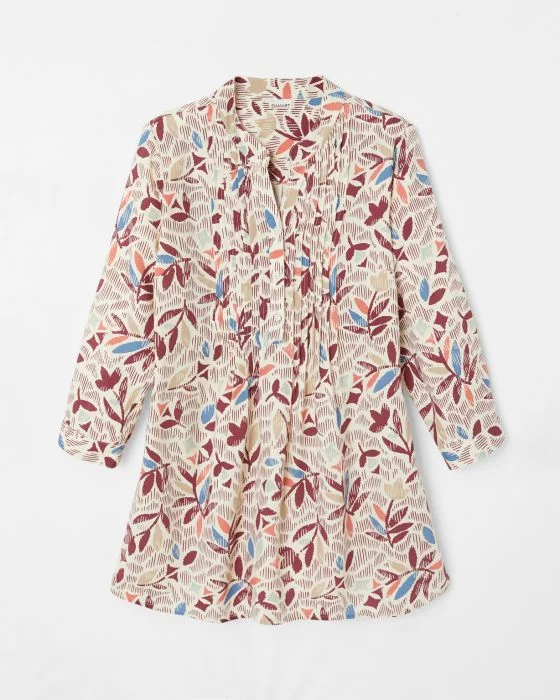 Tunique pure viscose imprimée