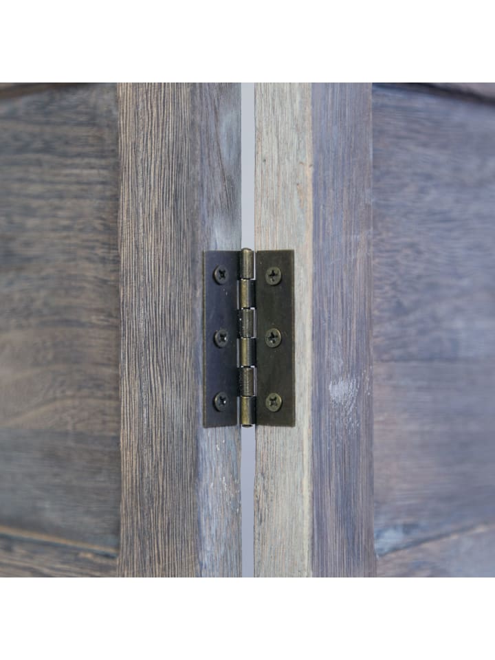 Homestyle4u 3-tlg. Paravent in Braun 120x170 günstig kaufen onesize