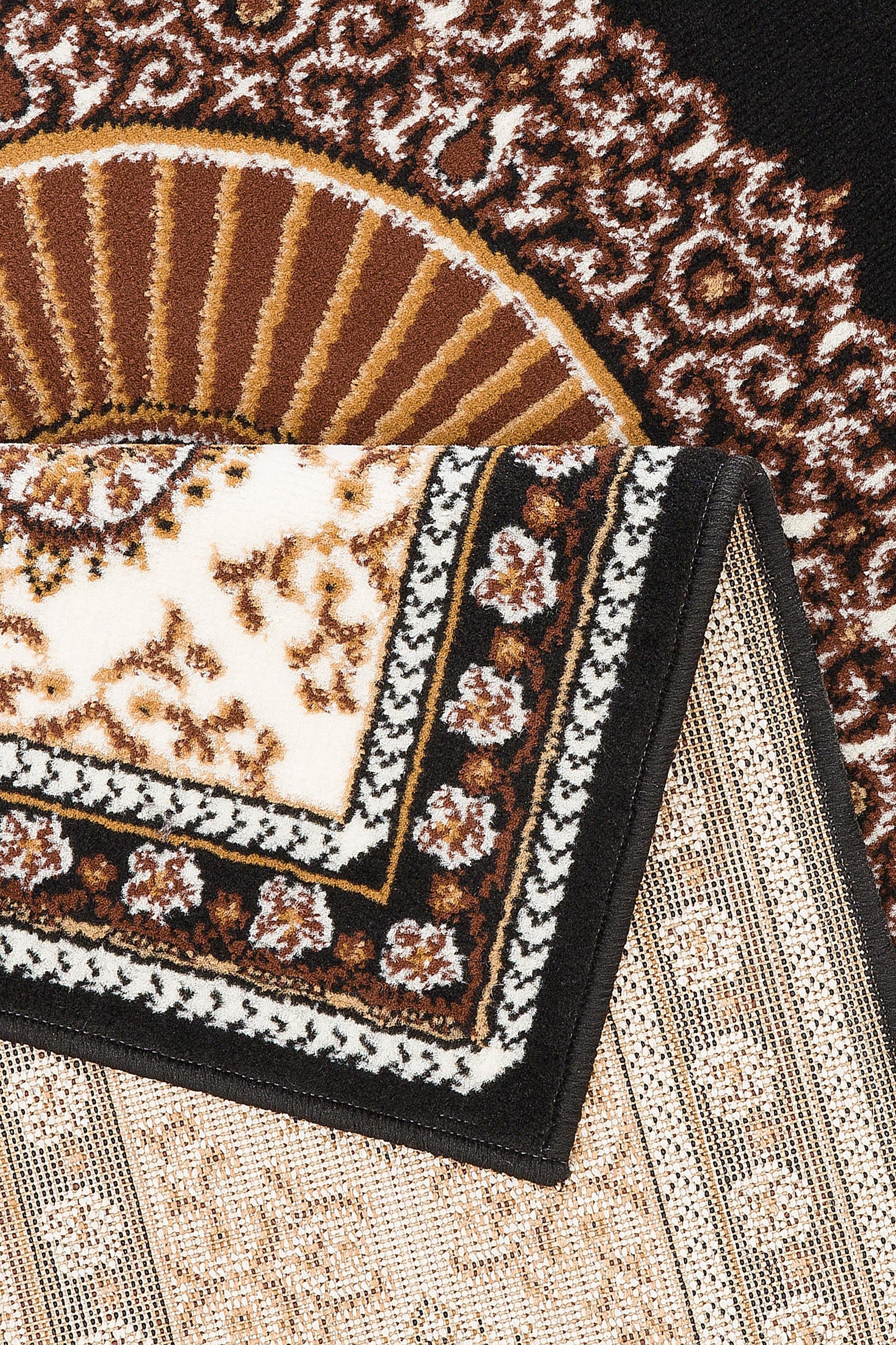 Teppich Shari, Home affaire, rechteckig, Höhe: 7 mm, Orient-Optik, mit Bordüre, Teppich, Kurzflor, Weich, Pflegeleicht