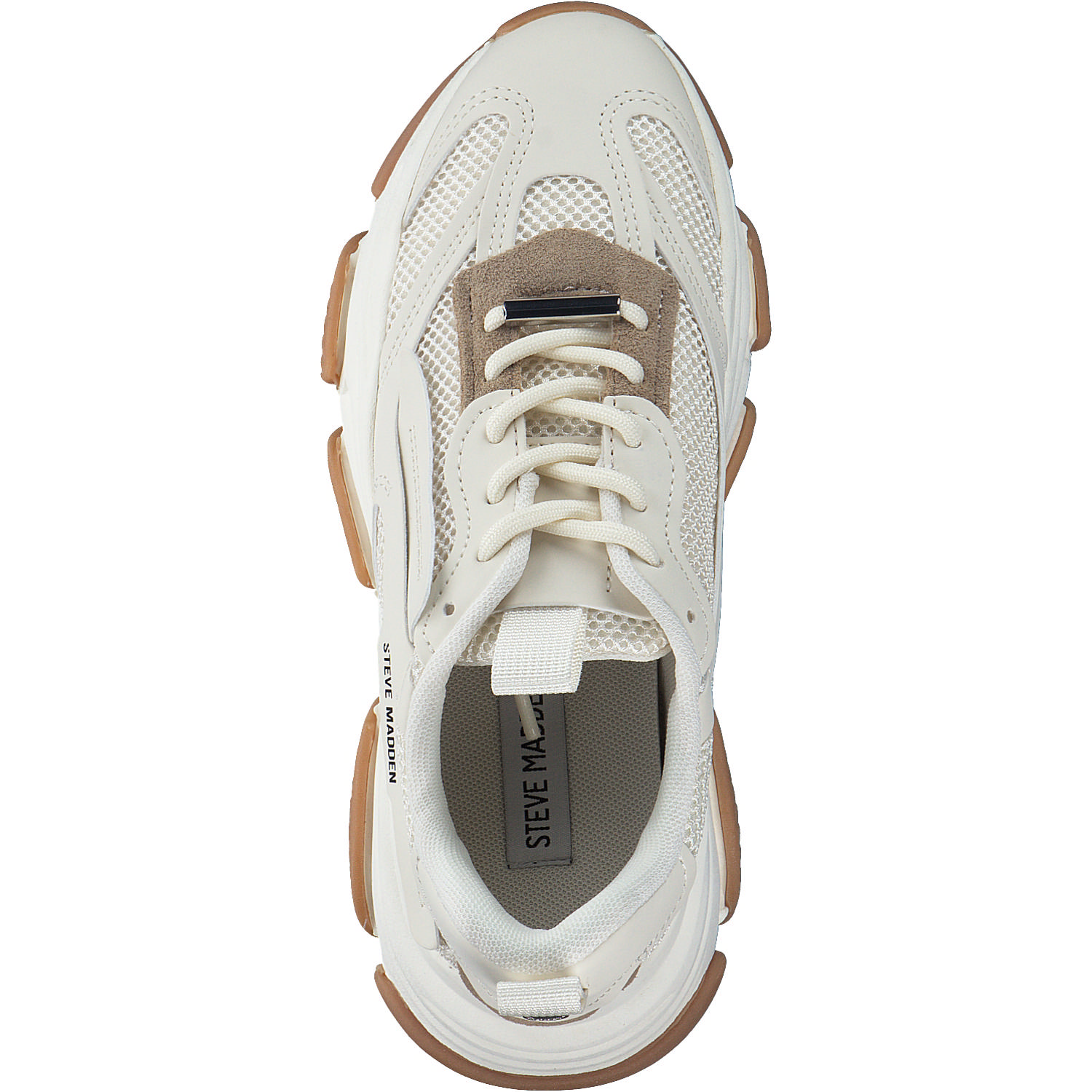 Steve Madden Possession-e SM19000033, Schnürschuhe, Damen, Weiß