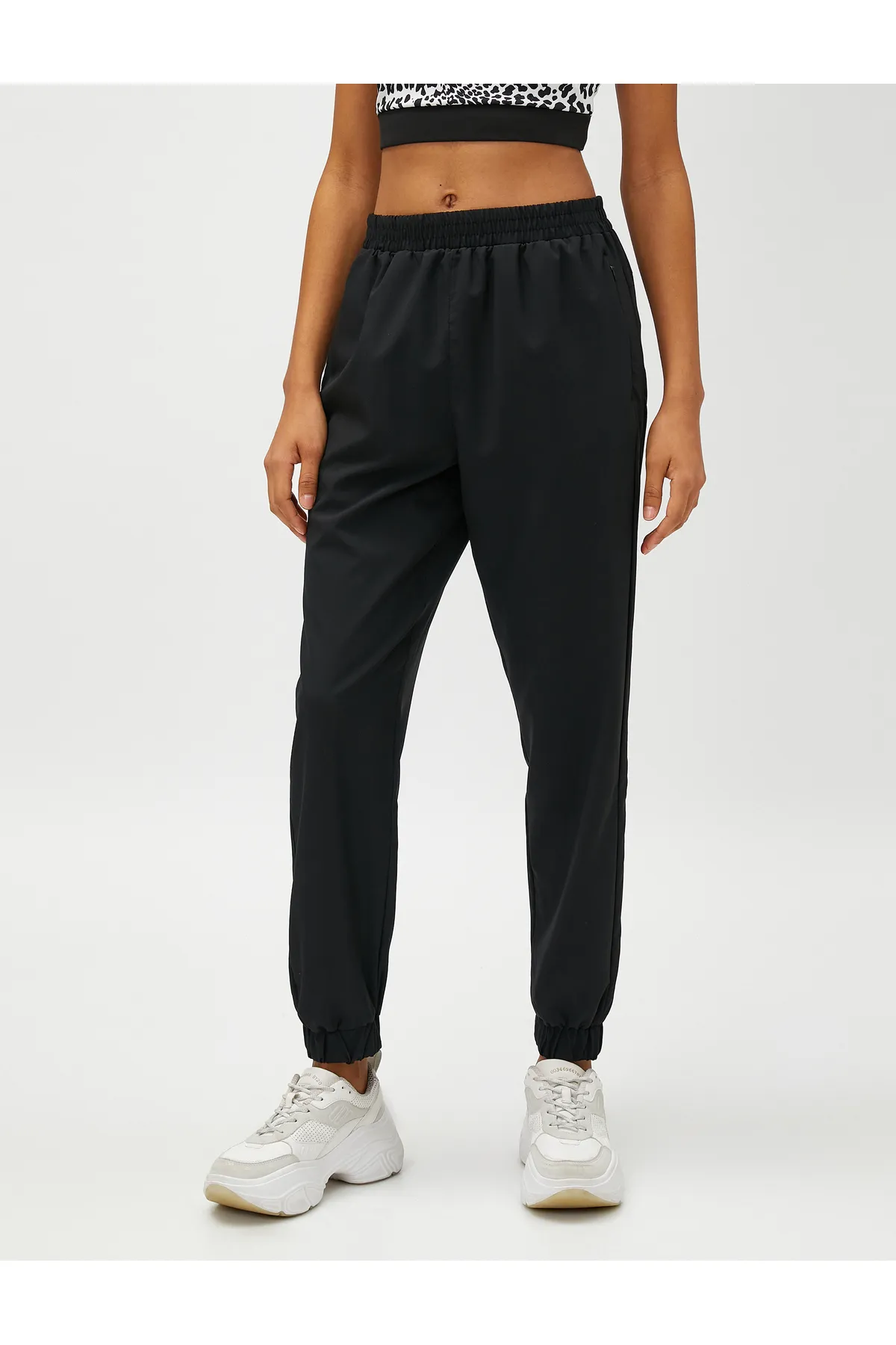 Koton  Jogger-Jogginghose mit elastischer Taillentasche