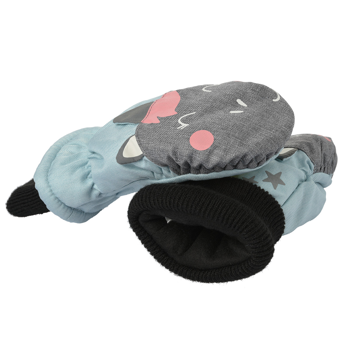 Baby Fäustlinge mit Applikation