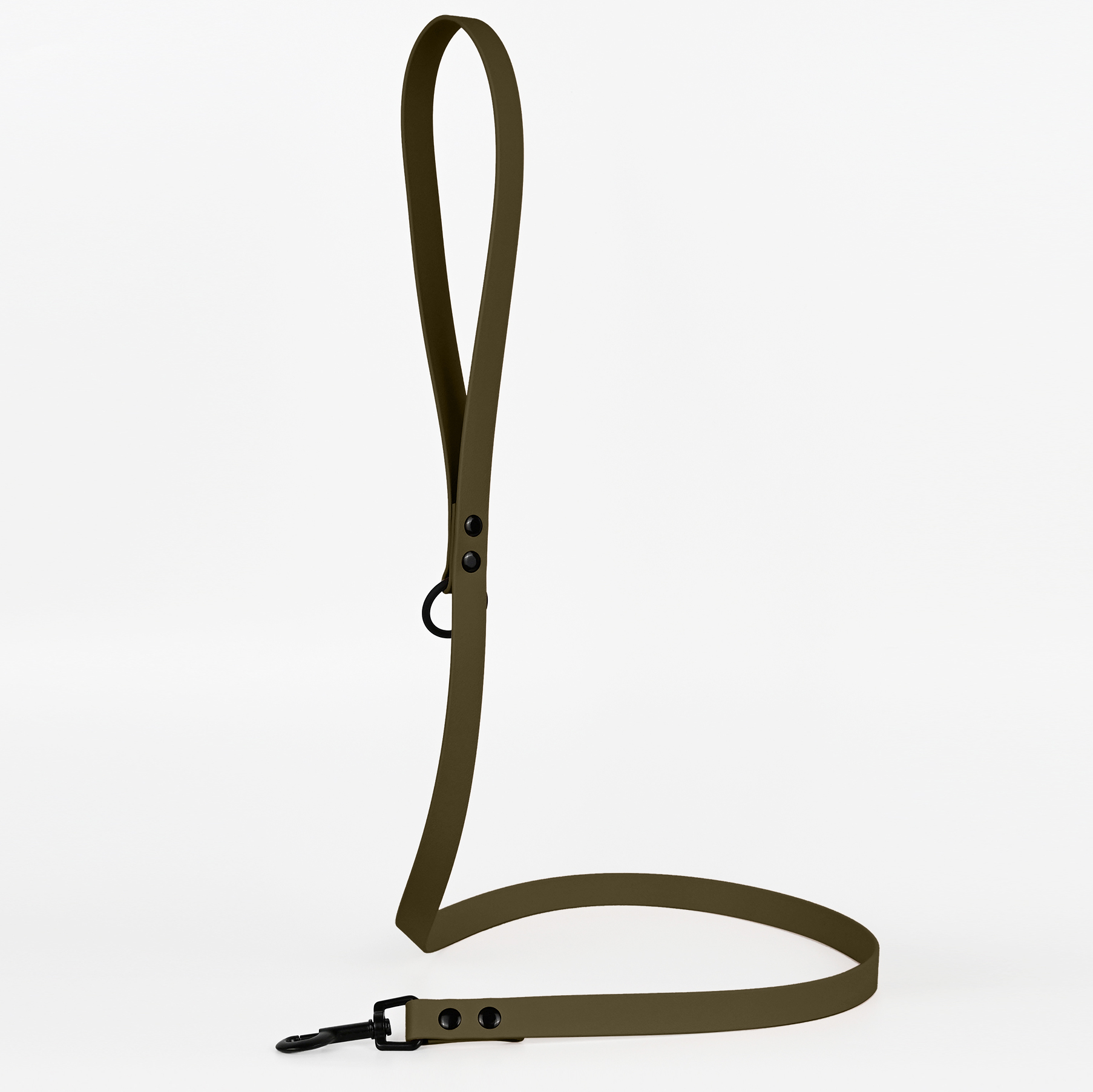 THE DOG IDEA Hundeleinen THE DOG IDEA Cityleine Biothane Khaki khaki