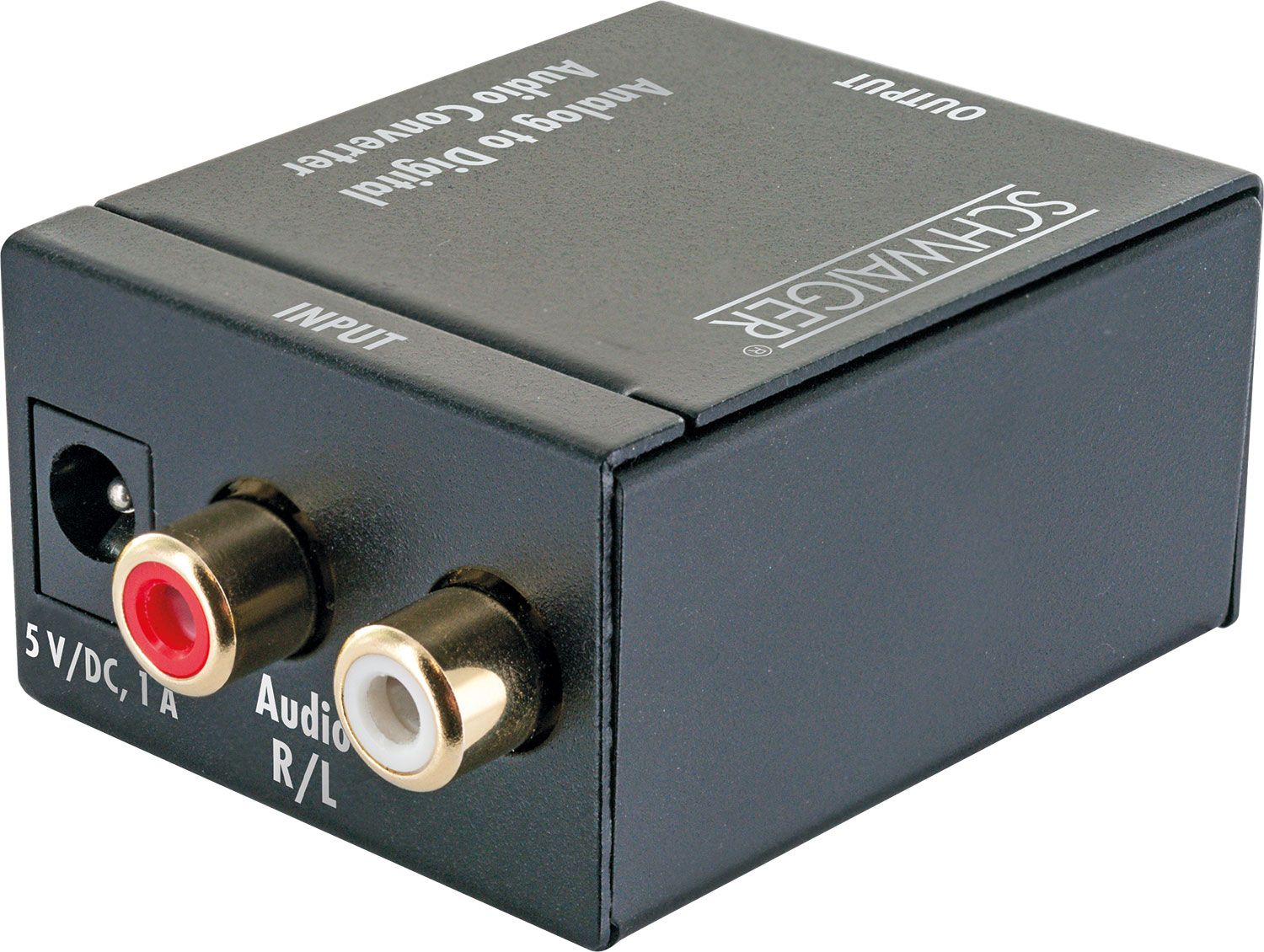 Schwaiger ADW100 513 Analog-Digital Audio Konverter
