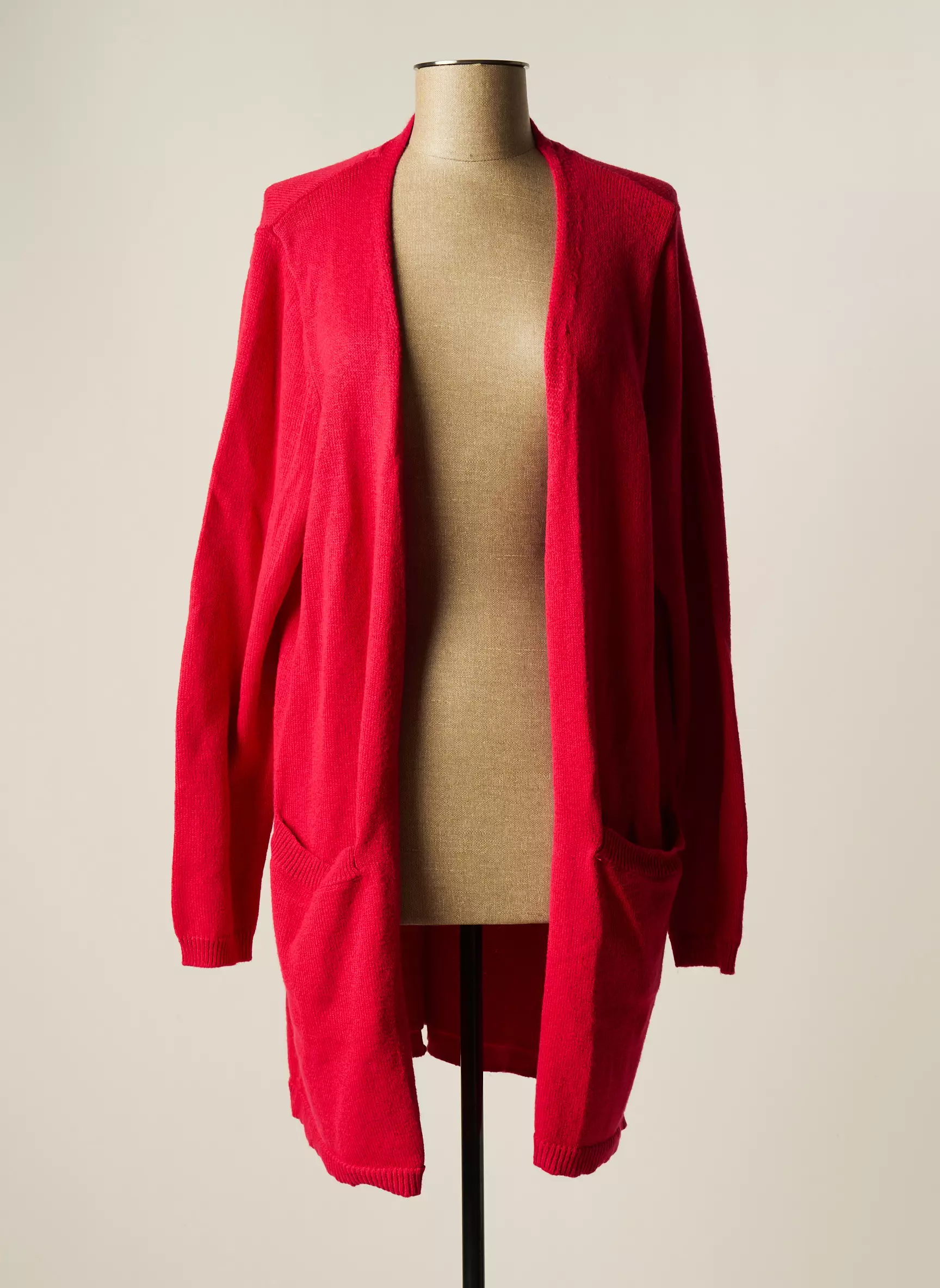 Ciso Cardigans Femme couleur rose
