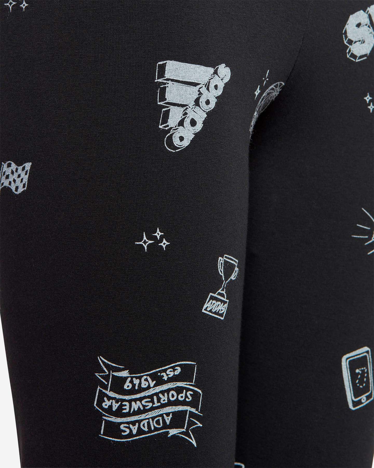 Leginsy Adidas All Over Jr IA1567