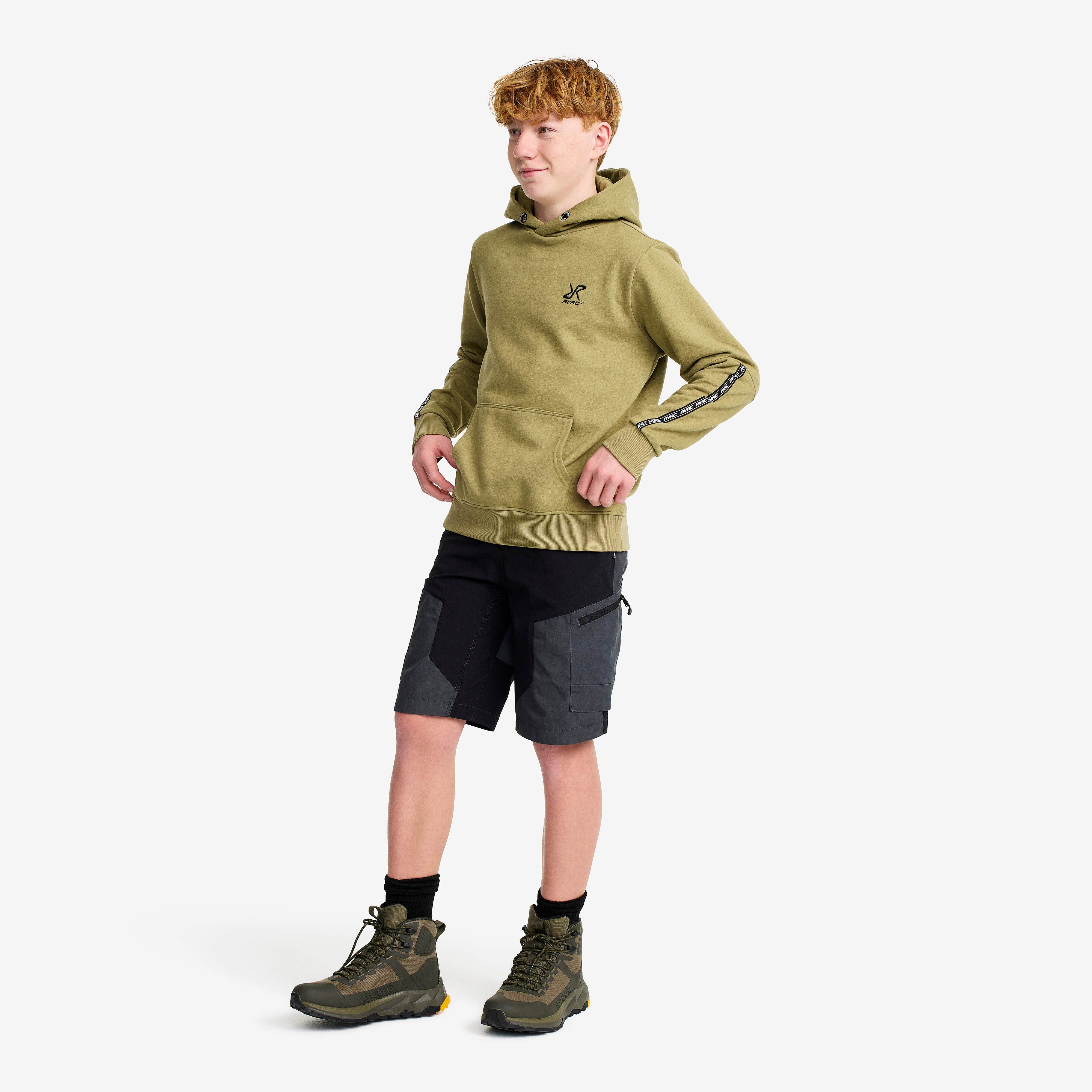 Lounge Logo Hoodie Teens Aloe