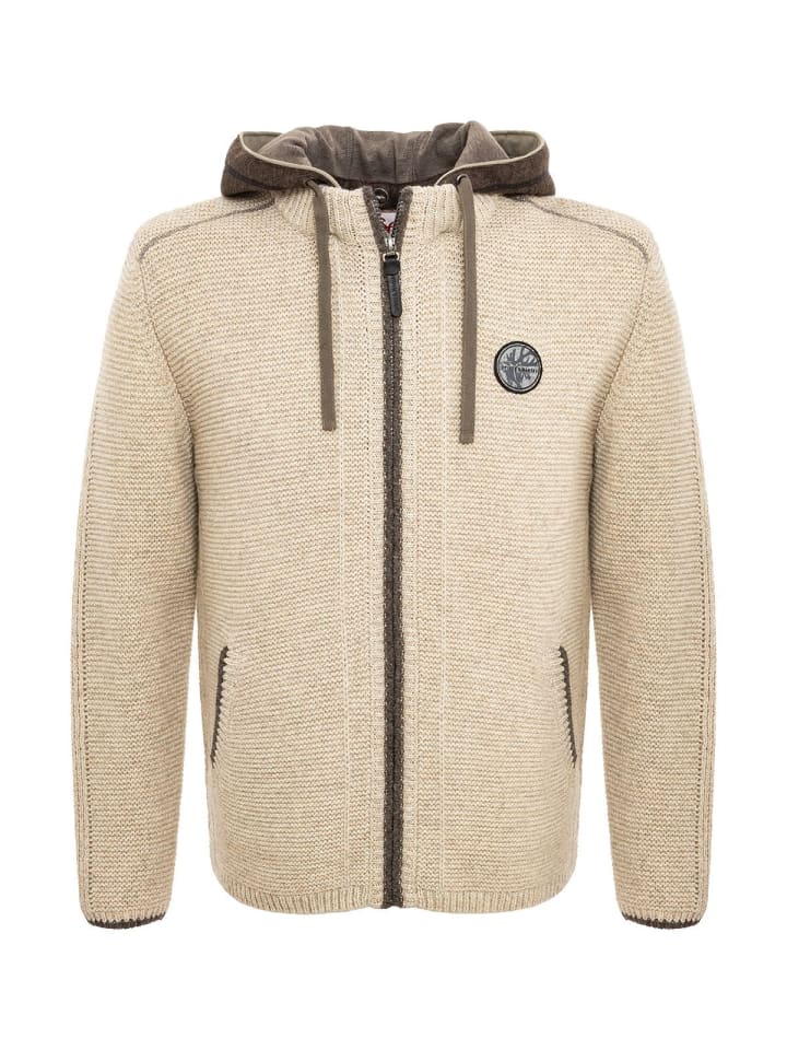 Spieth & Wensky Strickjacke ECHO in beige günstig kaufen