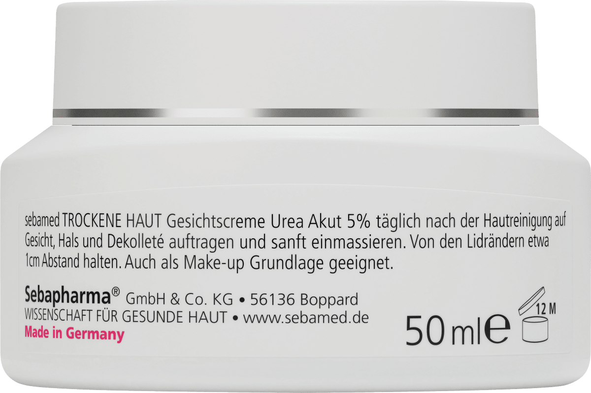 Gesichtscreme 5% Urea Akut, 50 ml