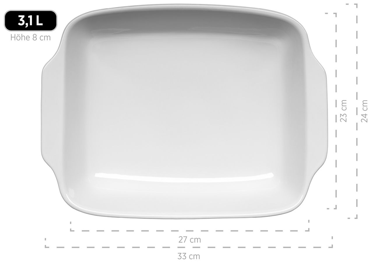 Mäser Serie Kitchen Time, Auflaufform rechteckig