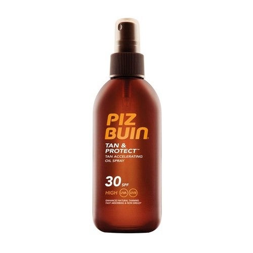 Olio spray autoabbronzante e protettivo Piz Buin SPF 30 150 ml