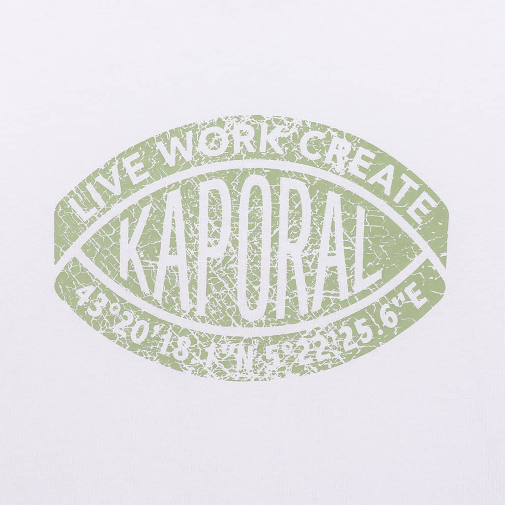 OKIDO  T-shirt blanc Garçon 100% coton