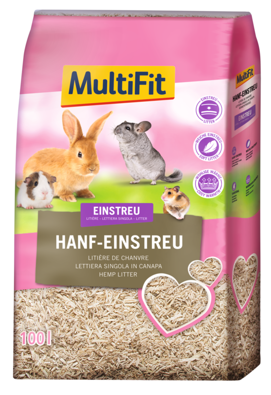 MultiFit Streu & Stroh MultiFit Hanfstreu 100 l