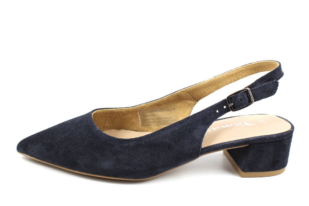 TAMARIS Sling-Pumps blau