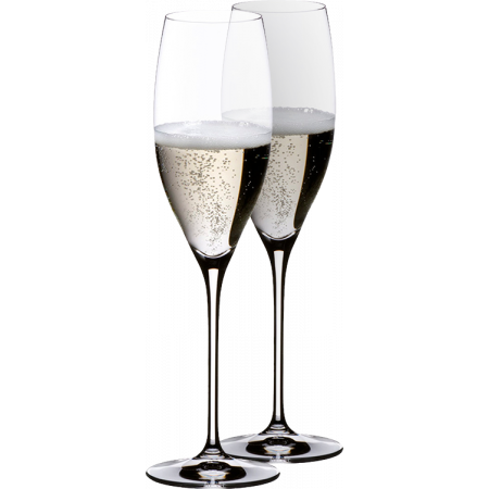 2 VERRES CHAMPAGNE PRESTIGE - REF 6416/48 - GAMME VINUM - RIEDEL