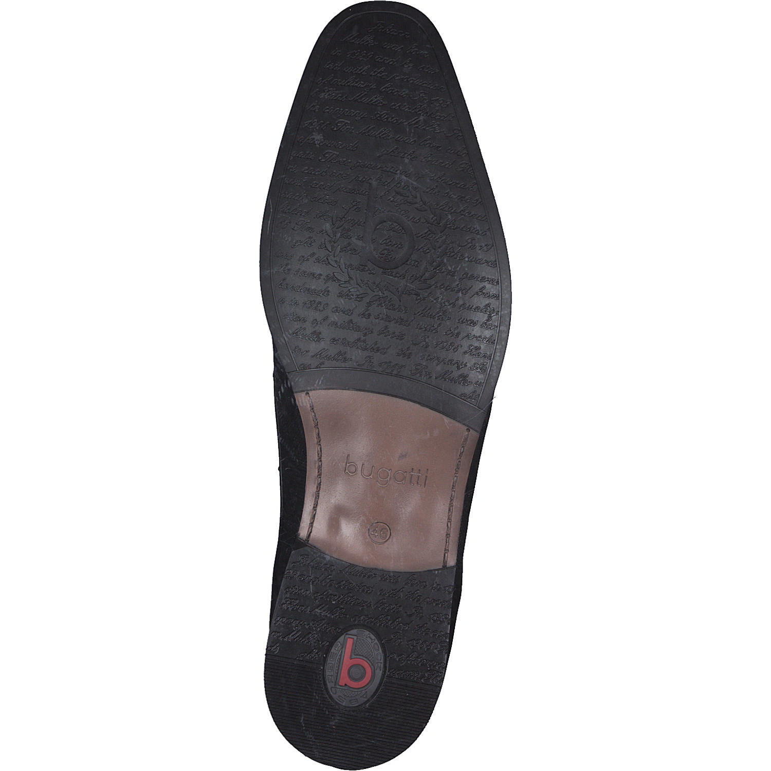 Bugatti Mattia II 66606, Klassische Halbschuhe, Herren, schwarz