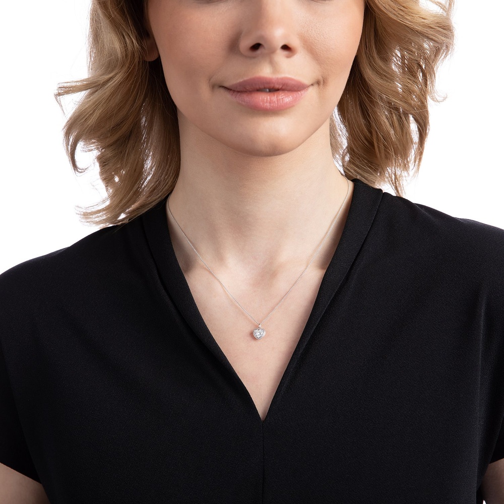 Valeria Chaînette 375 Or blanc collier