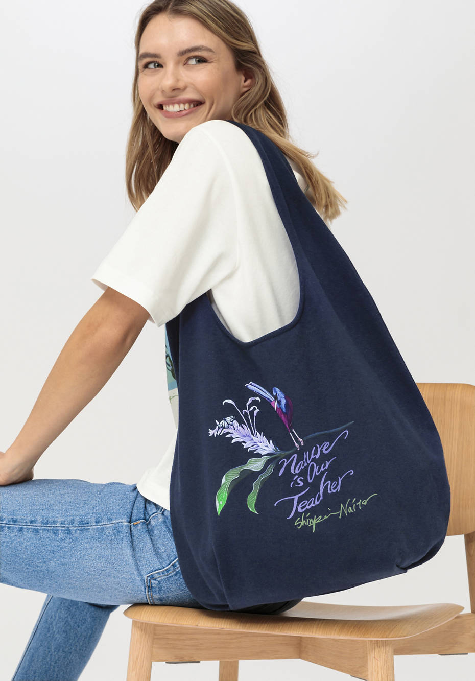 Tote Bag NAITO aus reiner Bio-Baumwolle