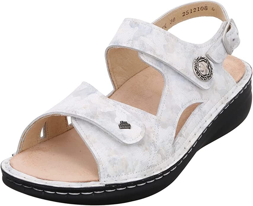 FINN COMFORT Klassische Sandalen weiss