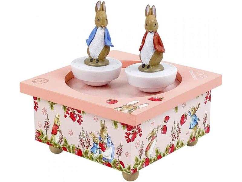 Boite à Musique Dancing Peter Rabbit© Fraises