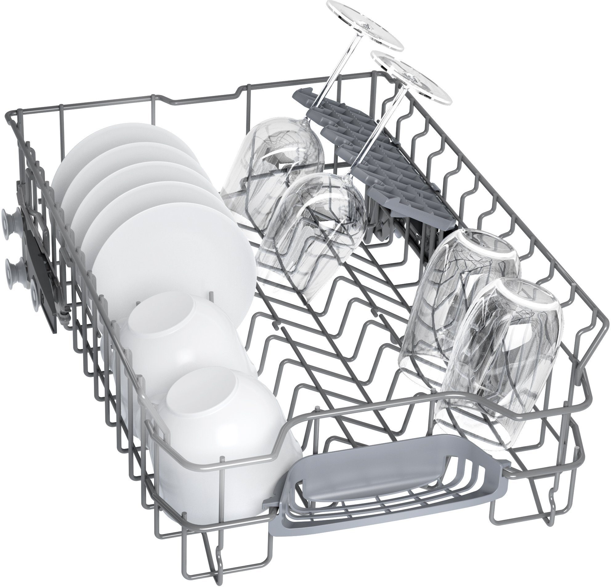 BOSCH teilintegrierbarer Geschirrspüler Serie 2, SPI2HMS42E, 10 Maßgedecke