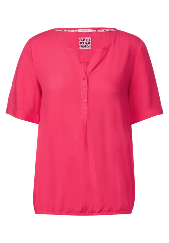 CECIL Unifarbene Basic Bluse