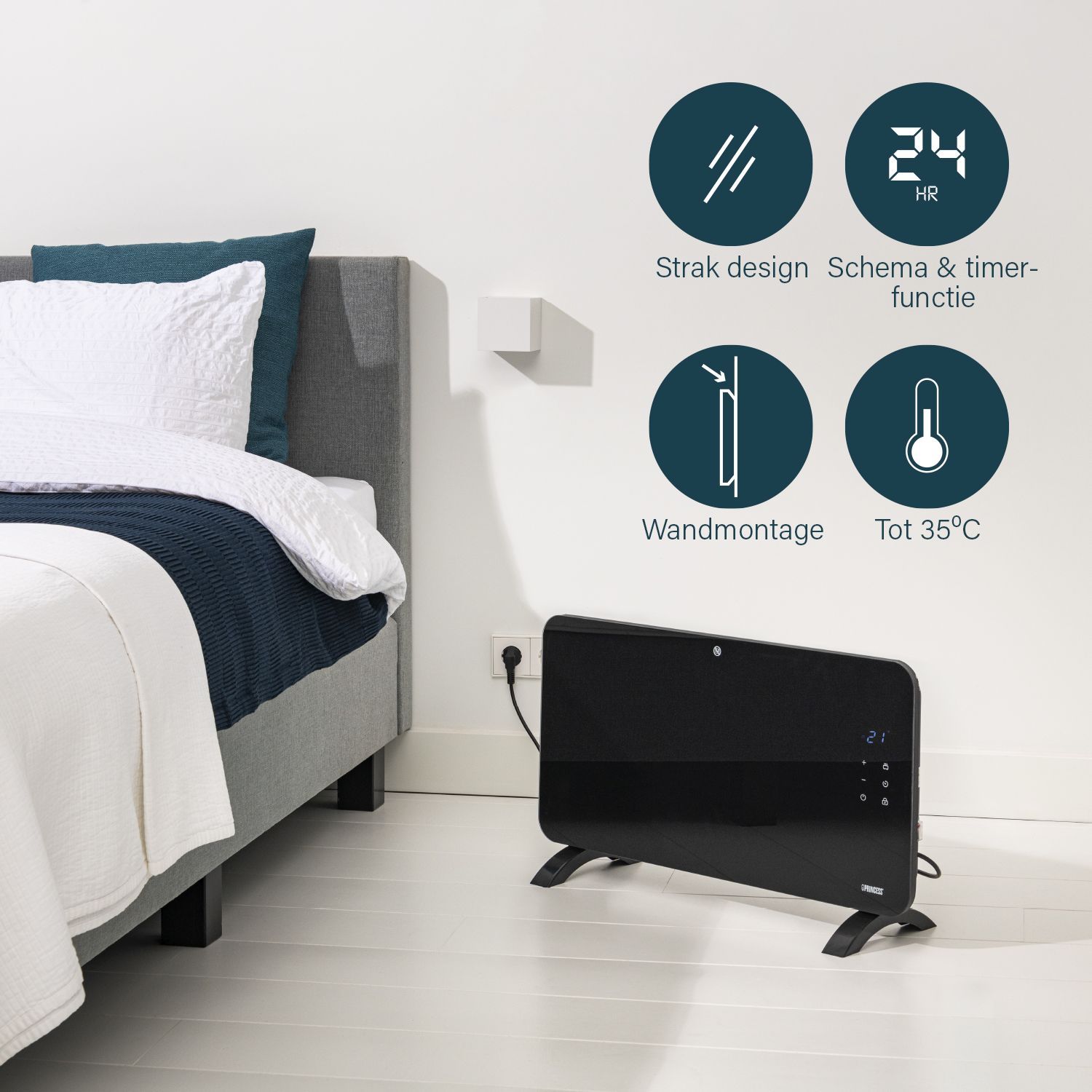 Princess 1500 Watt Elektro Heizpaneel