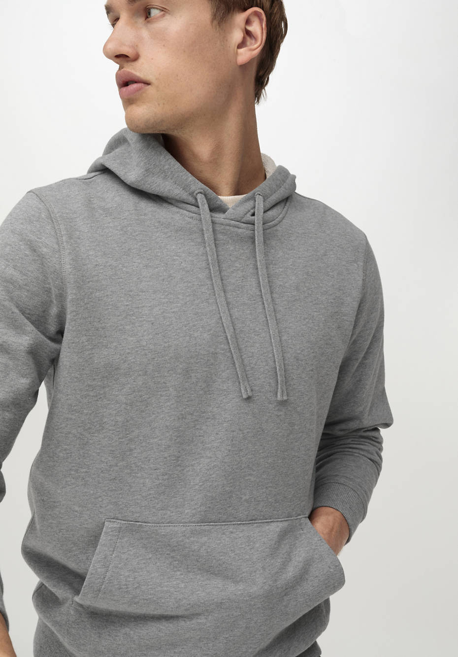 Hoodie aus reiner Bio-Baumwolle