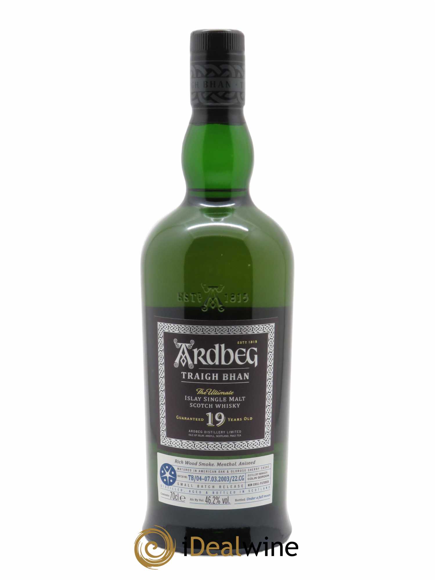 Ardbeg Traigh Bhan 19 years old Batch 4   - Lot de 1 Bouteille