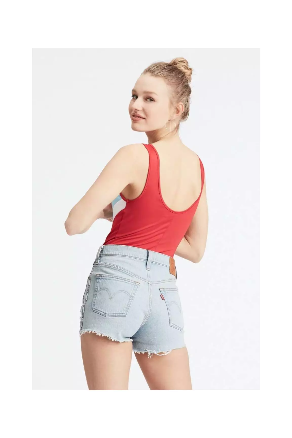 Levis Body Femme couleur rouge