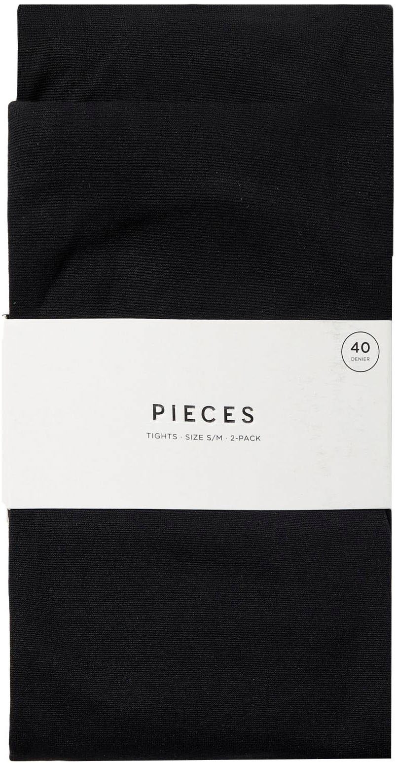pieces Feinstrumpfhose PCNEW NIKOLINE 40 DEN 2 PACK TIGHTS NOOS 40 DEN (Set 2 St)