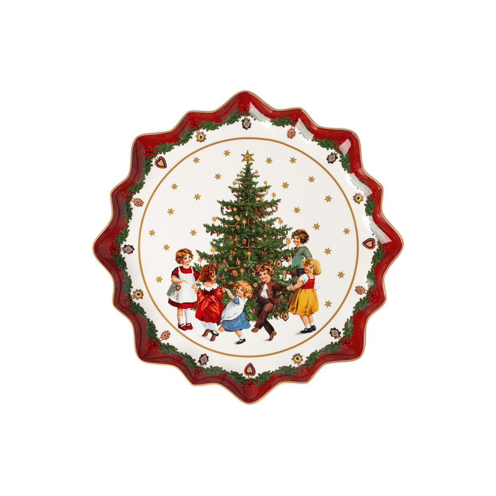 Villeroy & Boch Assiette à pât. creuse, enfants dansent Toy's Fantasy Plat à  tarte